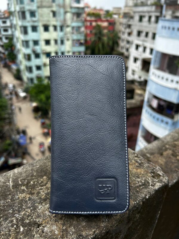 simple blue Colour wallet Model no 13