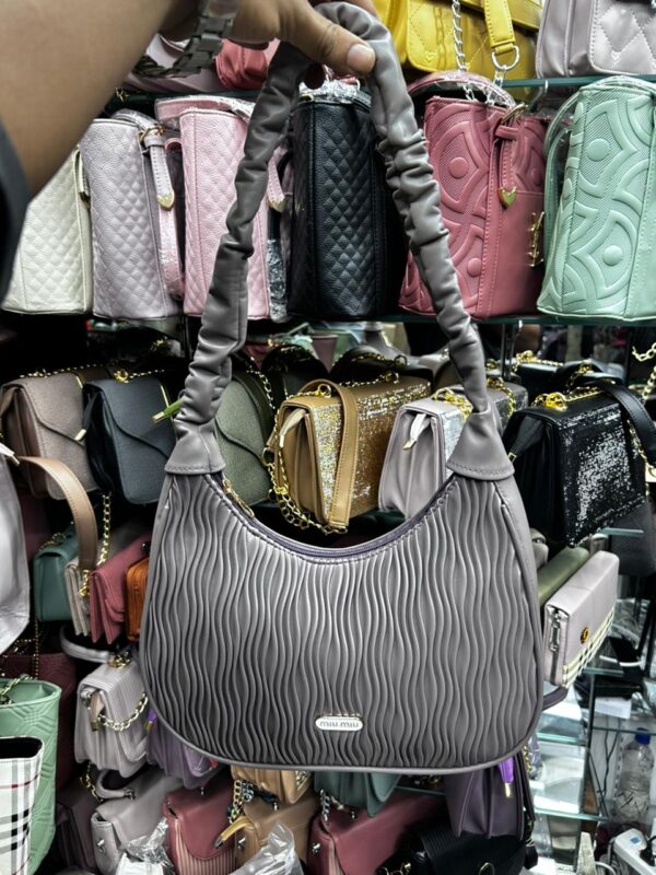 Lite ash colour Medium size party bag