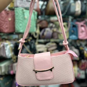 Baby pink colour small size party bag 