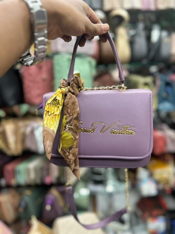 Mini party bag purple  colour