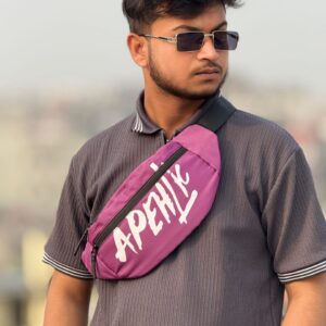 Apehlic Chest Bag - Pink colour (AP)
