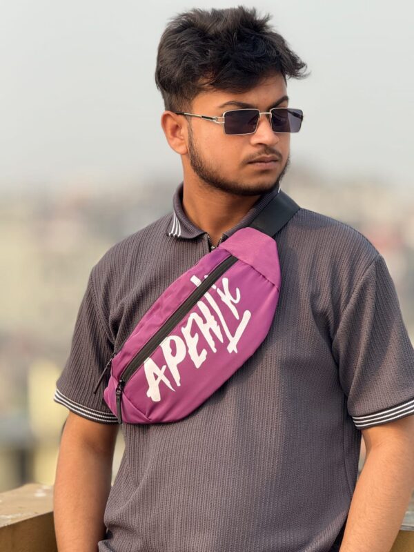 Apehlic Chest Bag - Pink colour (AP)