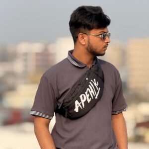 Apehlic Chest Bag - Black colour (AB)