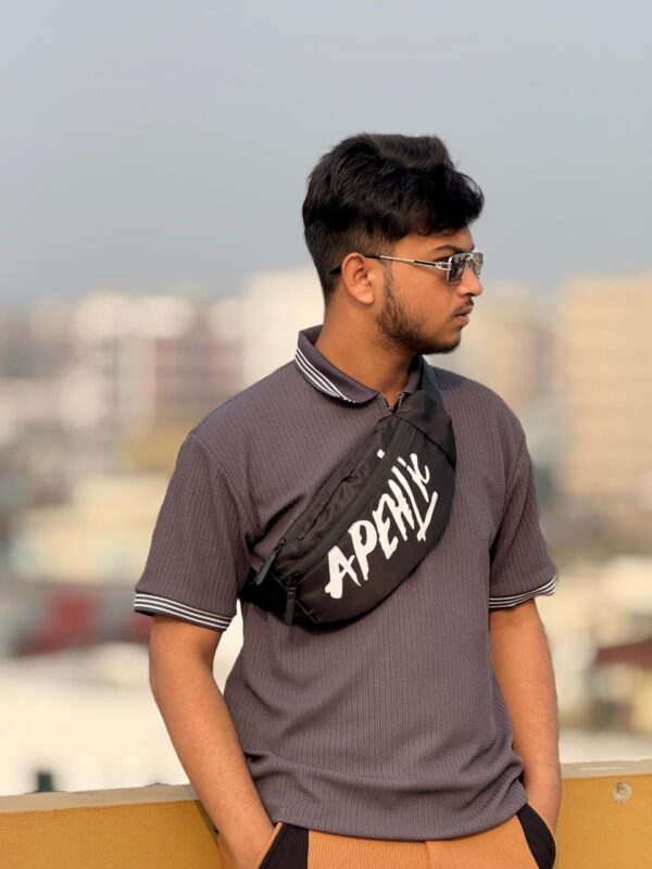 Apehlic Chest Bag - Black colour (AB)