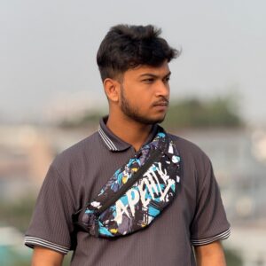 Apehlic Chest Bag - Black & Green colour (ABG)