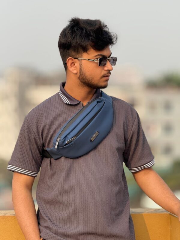 Simple Chest/Waist Bag - Blue colour (SN)
