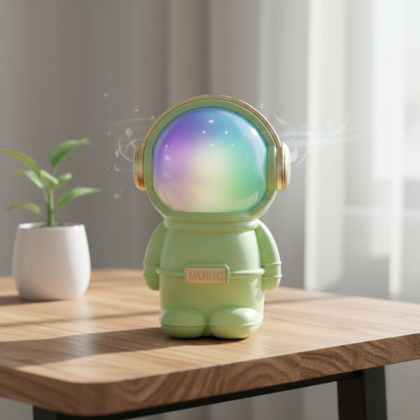 2025/12/1000031384.jpg Wrader X808 Astronaut Bluetooth Speaker with RGB Lights