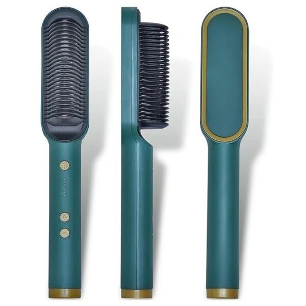 2025/12/1000031605.jpg Electric Hair Straightener Comb | Professional Styling Hair Brush With 5 Temperature Setting