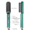 2025/12/1000031607.jpg Electric Hair Straightener Comb | Professional Styling Hair Brush With 5 Temperature Setting