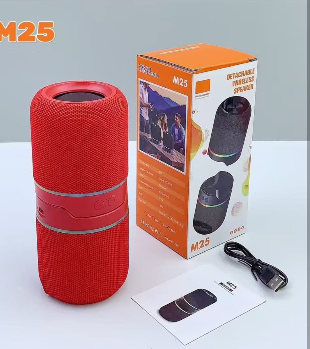 M25 Two-In-One Split Wireless DJ Speaker - Image 3
